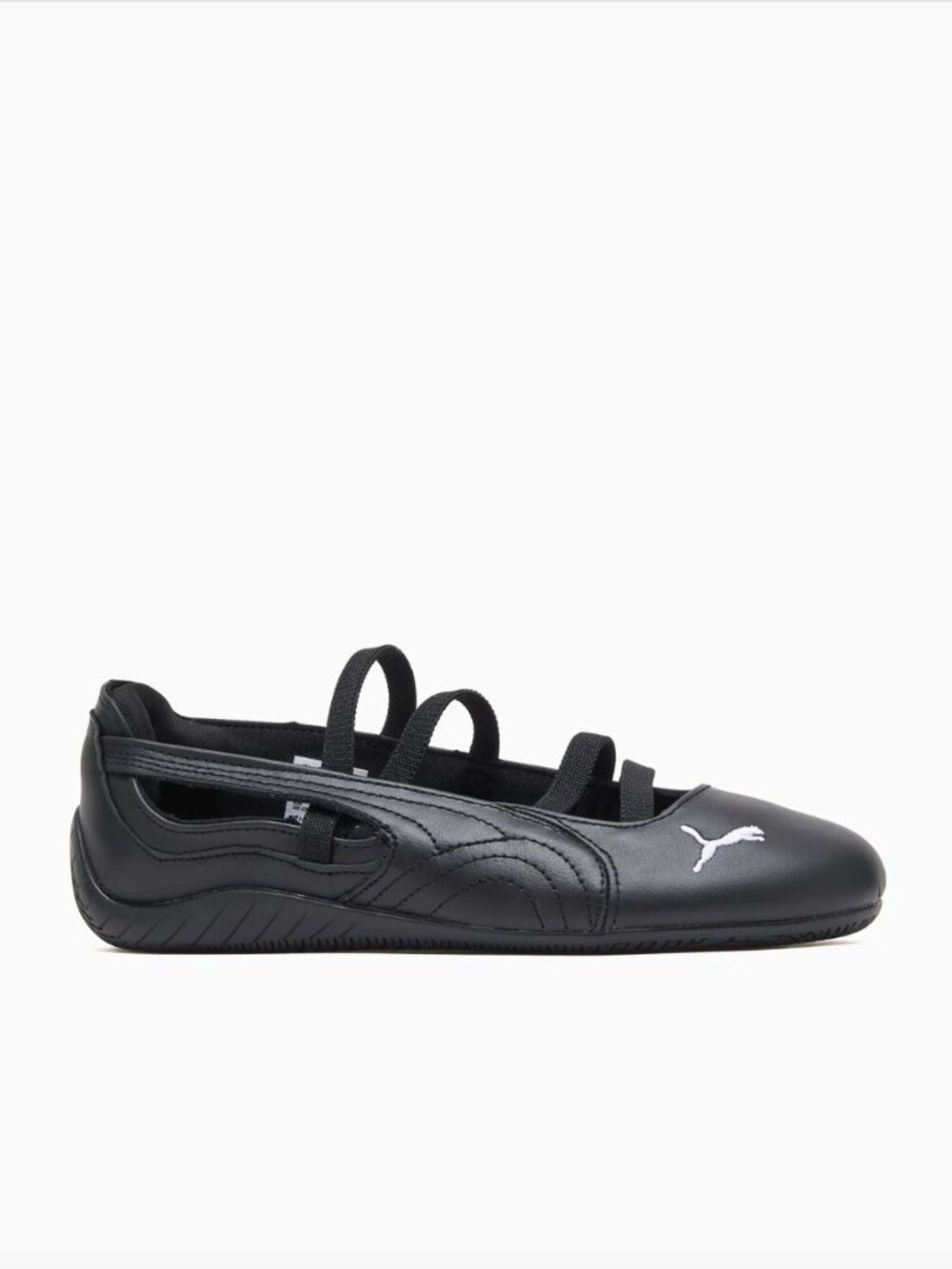 Puma Speedcat Ballet Leather (Black/White Logo, size US 7)